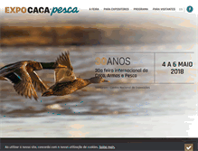 Tablet Screenshot of expocaca.com